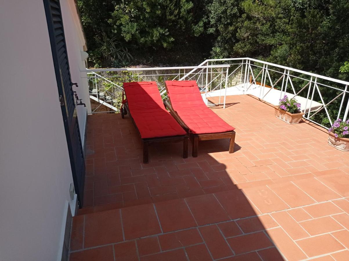 Tra Mare E Bosco Nella Splendida Quercianella Villa Bagian luar foto